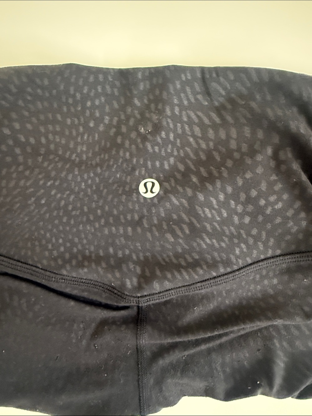 Lululemon Black Patterned Align Leggings
